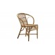 Fauteuil Robert en rotin Sika Design