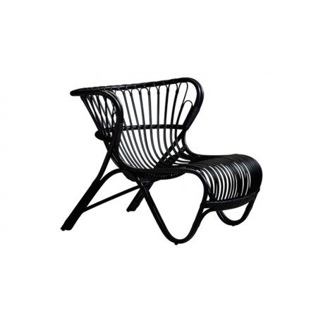 Fauteuil Fox Viggo Boesen en rotin Sika Design