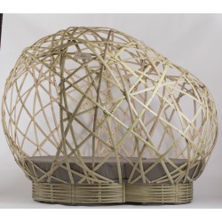 Cocon Igloo en bambou Déambulons
