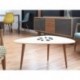 Grande table basse Fifties Red Edition