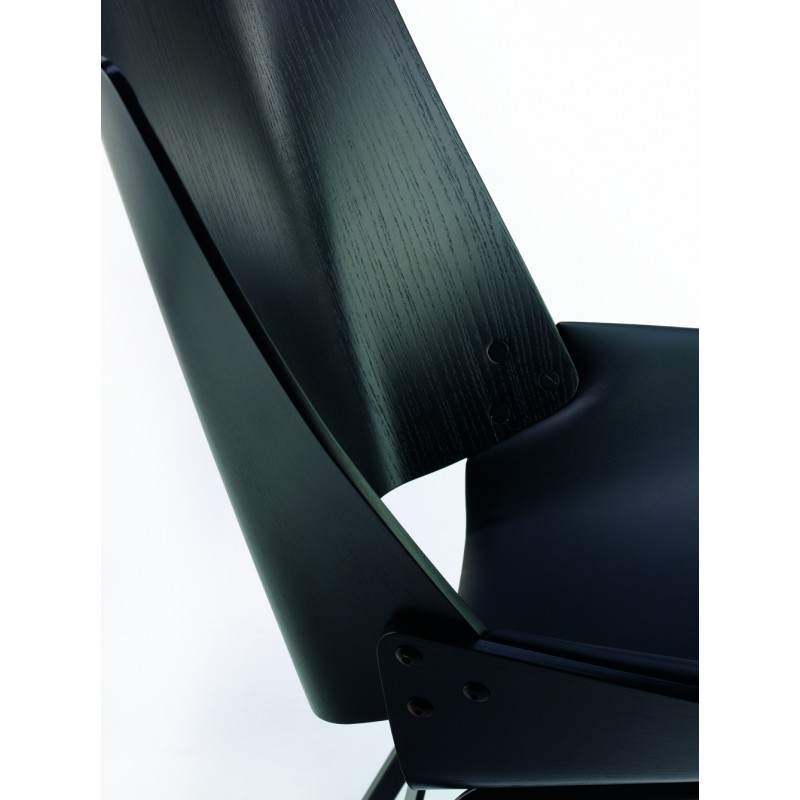 Chaise de bureau REX noire