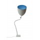Lampe à poser Flower Cemento bleue