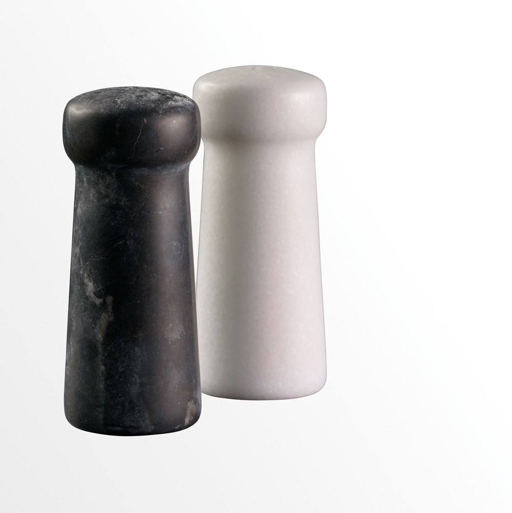 Saliere Et Poivrier Thalia White Cubes