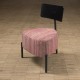 Fauteuil Humaniste tissu Ressource 08 Cerise