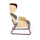 Fauteuil Panka dossier haut TABANDA