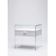 Table de chevet Zen en verre ADENTRO