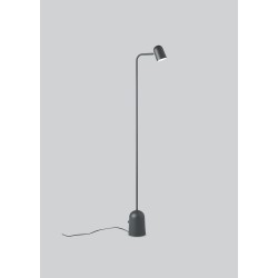 Lampadaire Buddy gris foncé