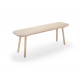 Banc Naïve 140 cm frêne naturel