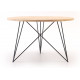 Table ronde Steel and Oak NUTS & WOODS