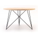 Table ronde Steel and Oak NUTS & WOODS