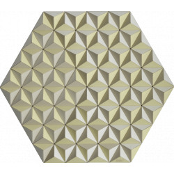Tableau hexagonal mural GIS-2