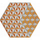 Tableau hexagonal mural CIS 2