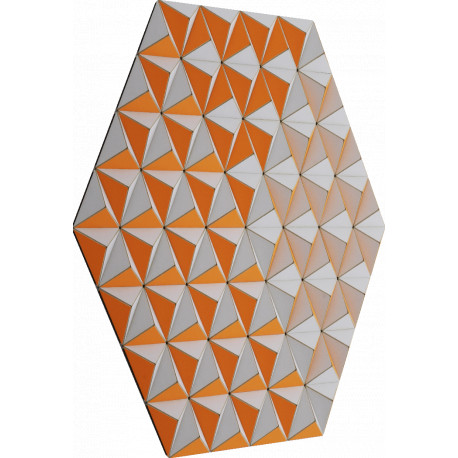 Tableau hexagonal mural CIS 2