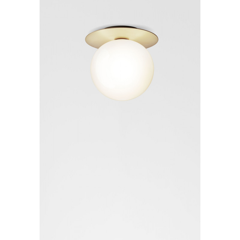 VETCS Verre de Lait Blanc Globe Anneau d'Or Plafonnier Ferme Rustique Semi  Encastré Plafonnier Asie du Sud-Est Oiseau Plafonnier Chinois Noir  Éclairage for Couloir Porche Foyer Balcon (Color : Dark) : 