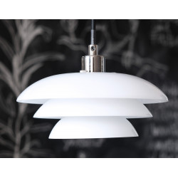 Suspension DL20 verre opalin DYBERG LARSEN