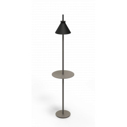 Lampadaire Totana avec tablette POTT 