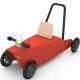 Porteur auto 2 en 1 pour enfant CHOU DU VOLANT