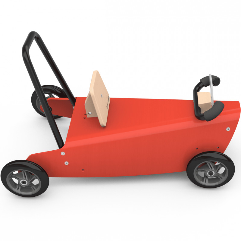 Porteur quad voiture enfant en bois Chou du Volant - jouet évolutif