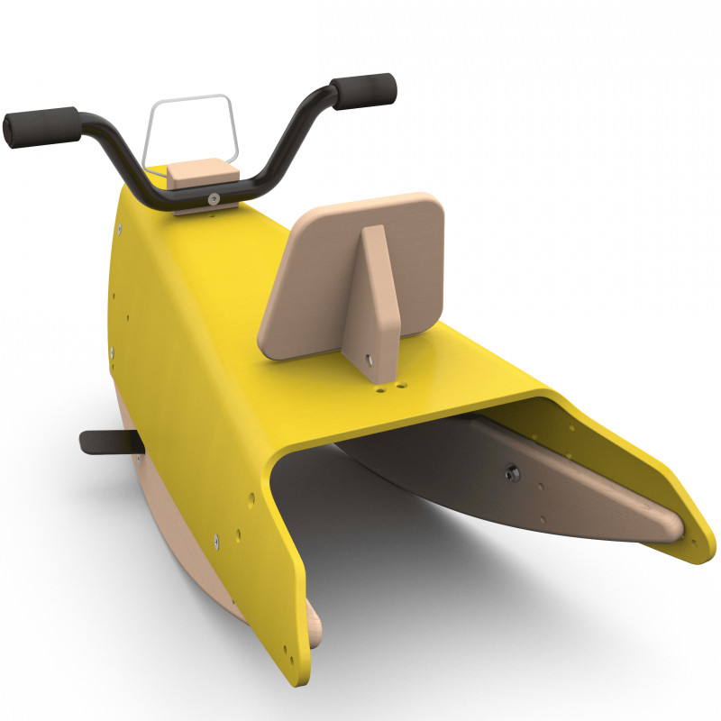 Porteur moto en bois : Voici sa conception design - Chou Du Volant