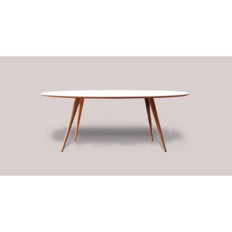 Table de repas ronde extensible Edge 110 cm NAVER