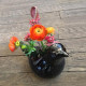 Vase l'oiseau en grès Tsé & Tsé associées