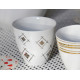 Tasse à café en porcelaine Assoiffée Tsé & Tsé