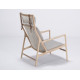 Lounge chair Dedo tissu Main Line Flax archway