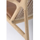Lounge chair Dedo cuir Dakar whisky