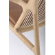 Lounge chair Dedo cuir Dakar whisky