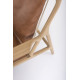 Lounge chair Dedo cuir Dakar whisky