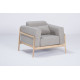 Fauteuil Fawn tissu Main Line Flax Archway