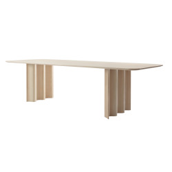 Table rectangulaire Curtain ZEITRAUM