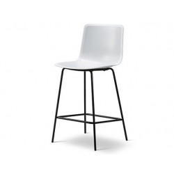 Chaise de bar Pato pieds métal