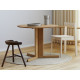 Tabouret Shoemaker hêtre teinté noir
