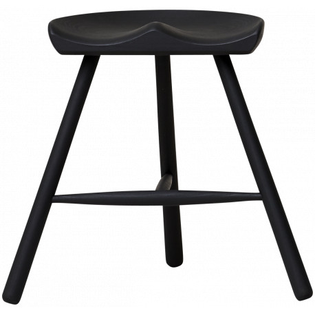 Tabouret Shoemaker hêtre teinté noir