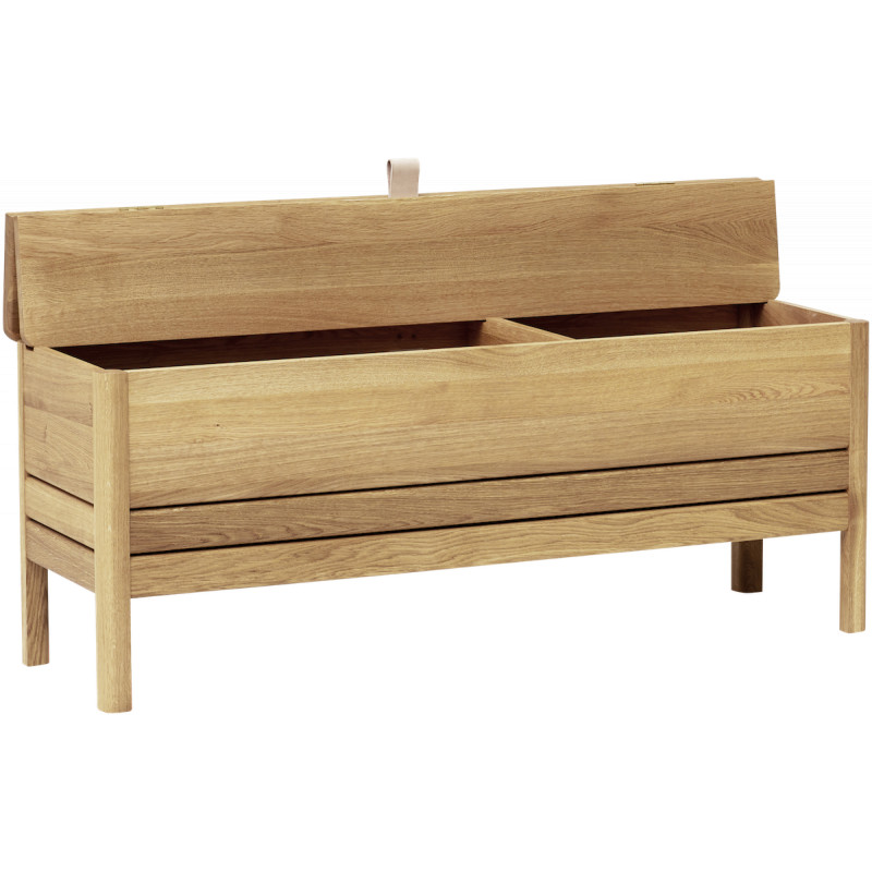 Chusui Coffre de Rangement Malle Rangement Banc de Rangement Coffre  Rangement Coffre de rangement Chêne sonoma 84x42x46 cm Bois d'ingénierie