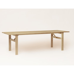 Table extensible Damsbo chêne huilé blanchi