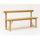 Banc Position chêne huilé
