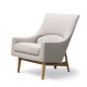 Fauteuil A-Chair Pieds bois FREDERICIA