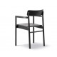 Fauteuil Post assise tapissée Cecilie Manz FREDERICIA