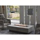 Table basse brasero Hampton