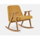 Rocking Chair 366 tissu Coco moutarde