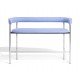 tissu Divina 676, structure acier poli