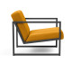fauteuil Vikko tissu Elegance curry 507