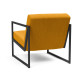 fauteuil Vikko tissu Elegance curry 507