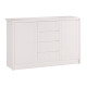 Commode Timo 2 portes 4 tiroirs OLIVIA LIVING