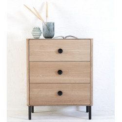 Commode Nordy 3 tiroirs IDDO FURNITURE