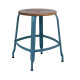 Tabouret bois et métal 45 NICOLLE