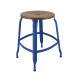 Tabouret bois et métal 45 NICOLLE