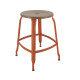 Tabouret bois et métal 45 NICOLLE